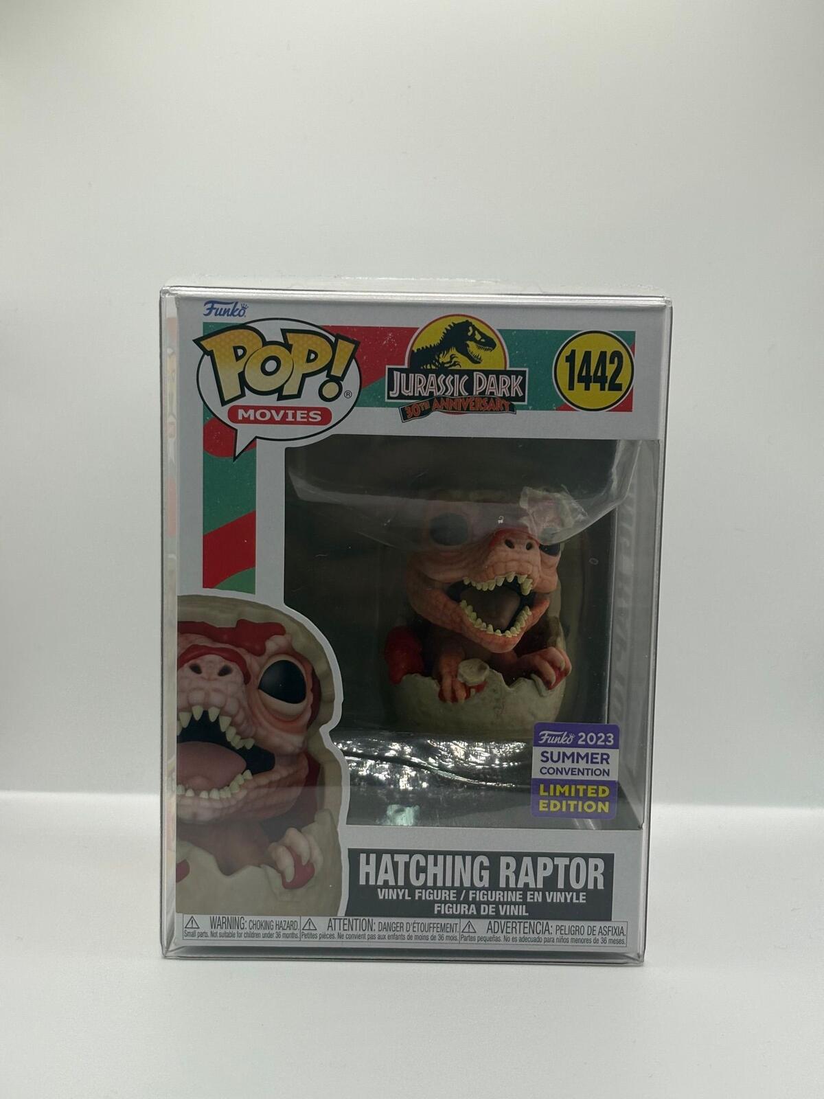 Funko Pop! Jurassic Park Hatching Raptor #1442 Limited Edition Vinyl Figure