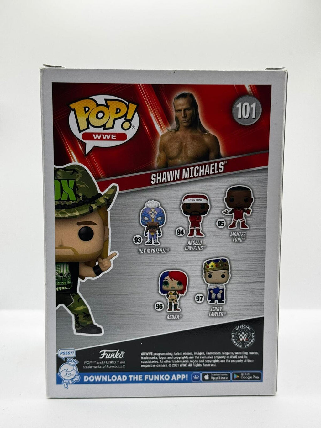 Funko Pop WWE Shawn Michaels Special Edition Vinyl Figure #101