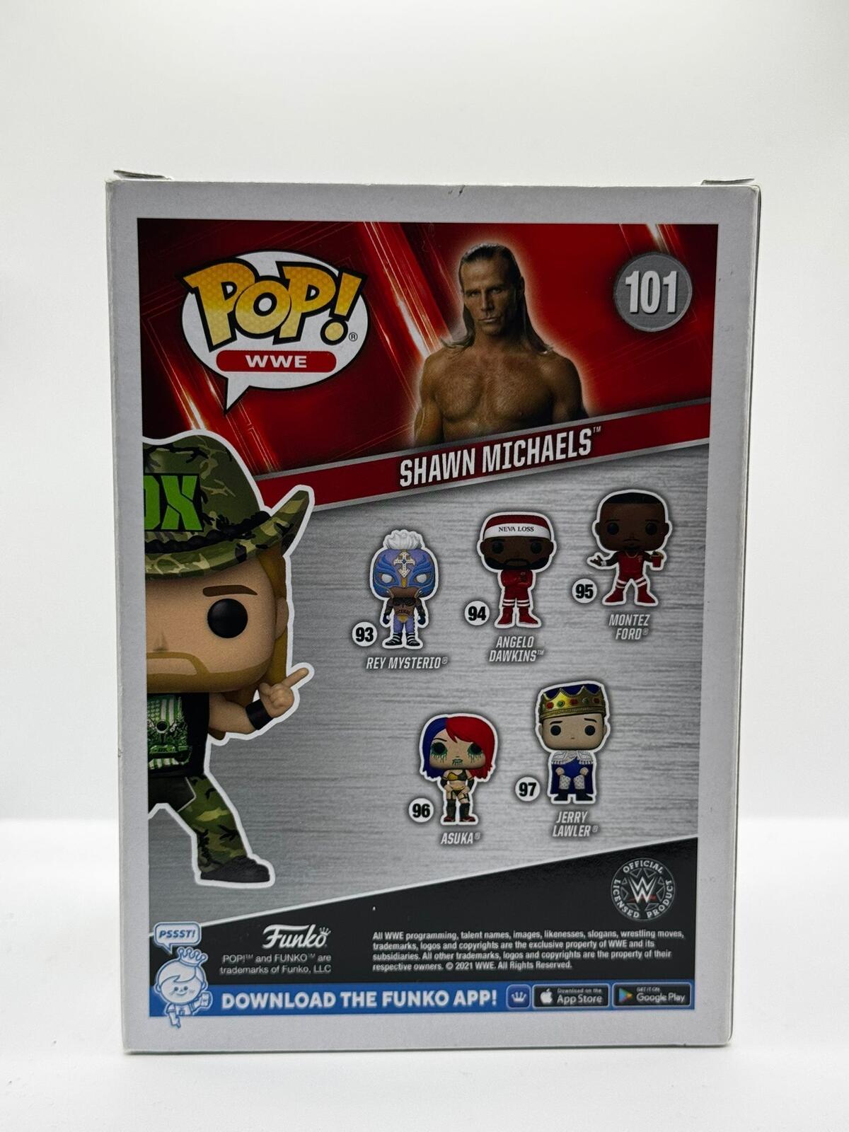 Funko Pop WWE Shawn Michaels Special Edition Vinyl Figure #101