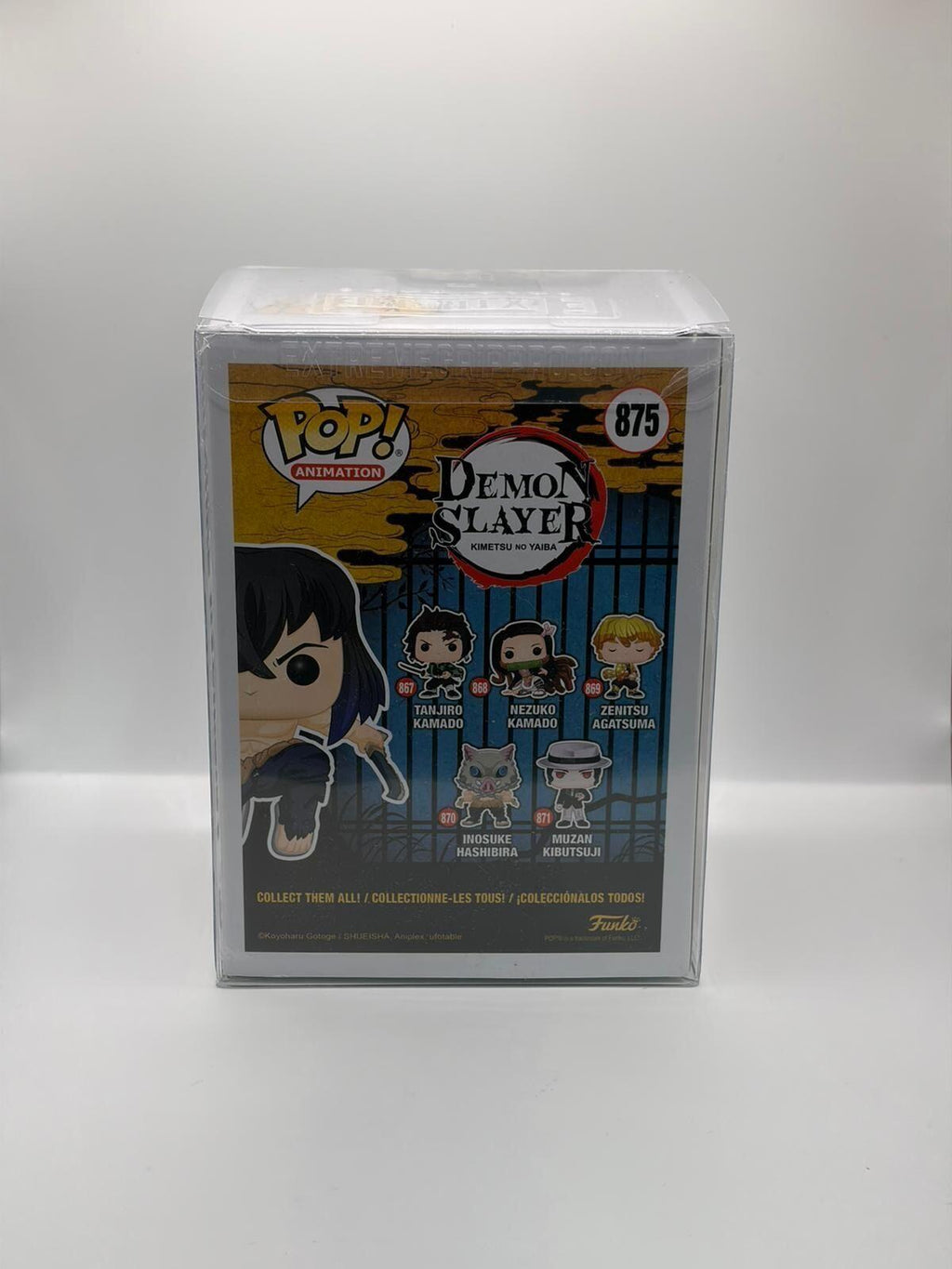 Funko Pop Animation Demon Slayer Inosuke Hashibira #875 Chase Edition