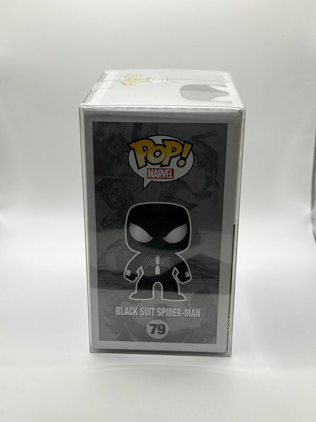 Funko Pop Marvel Black Suit Spider-Man #79 Exclusive Vinyl Figure