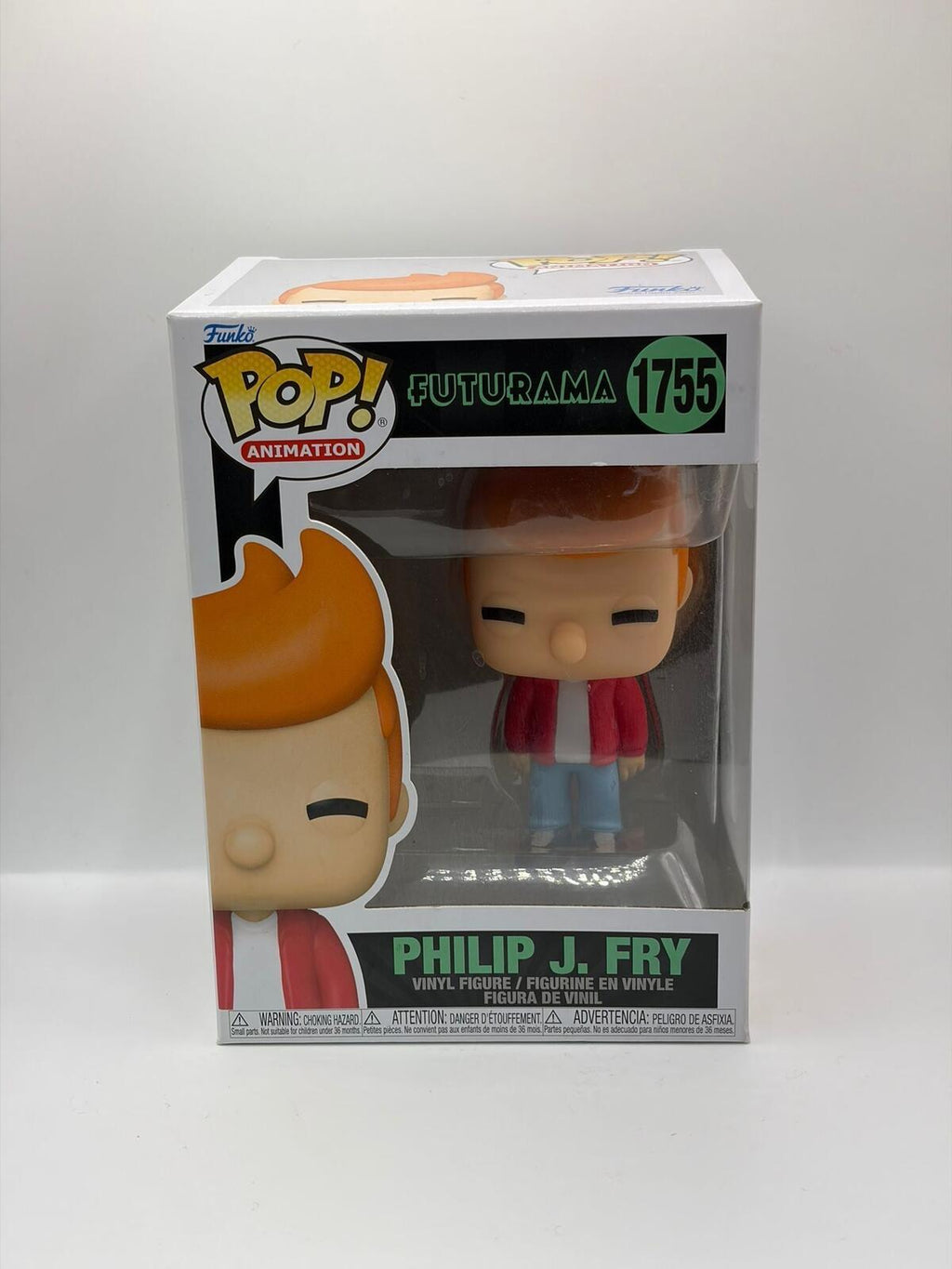 Funko Pop Animation Futurama Philip J. Fry Vinyl Figure 1755