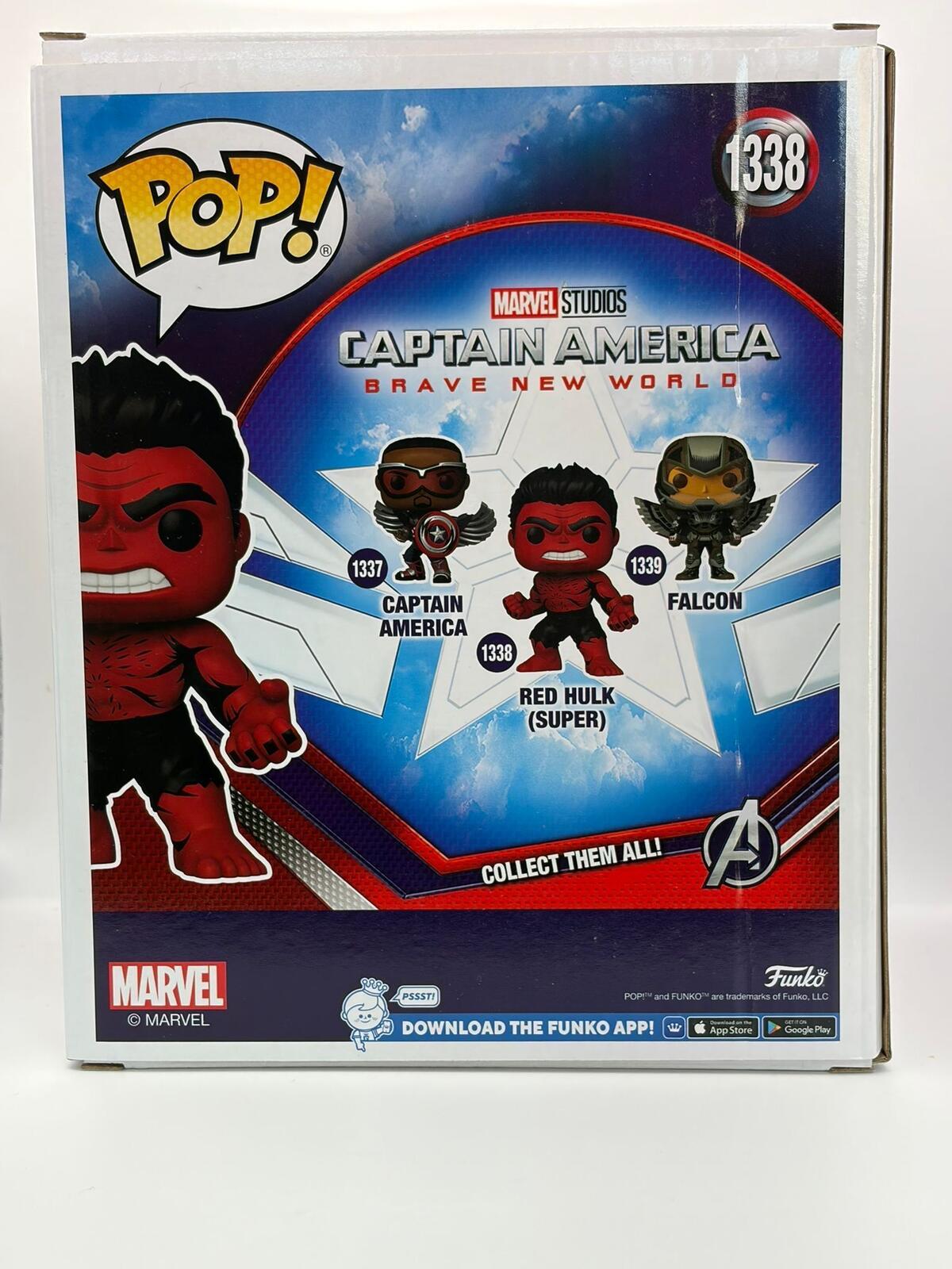 Funko Pop! Red Hulk Marvel Captain America Brave New World #1338 Special Edition