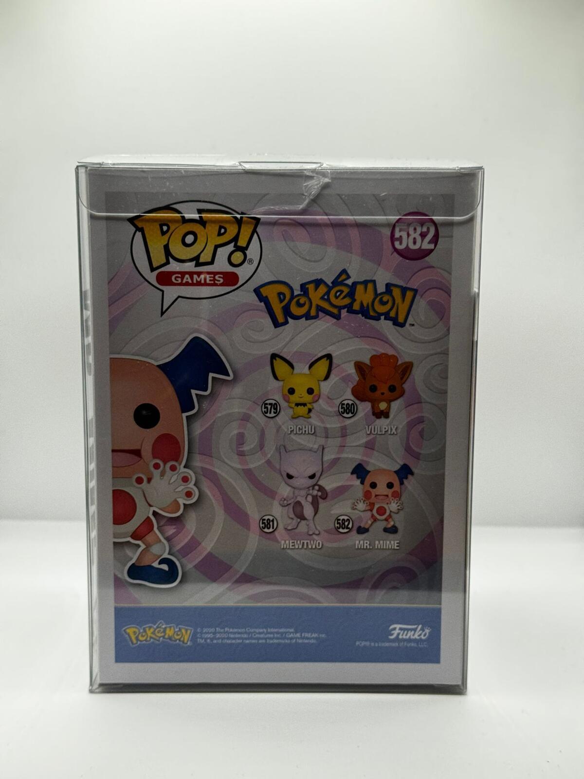 Funko Pop! Games Pokémon Mr. Mime #582 Signed by Michele Knotz
