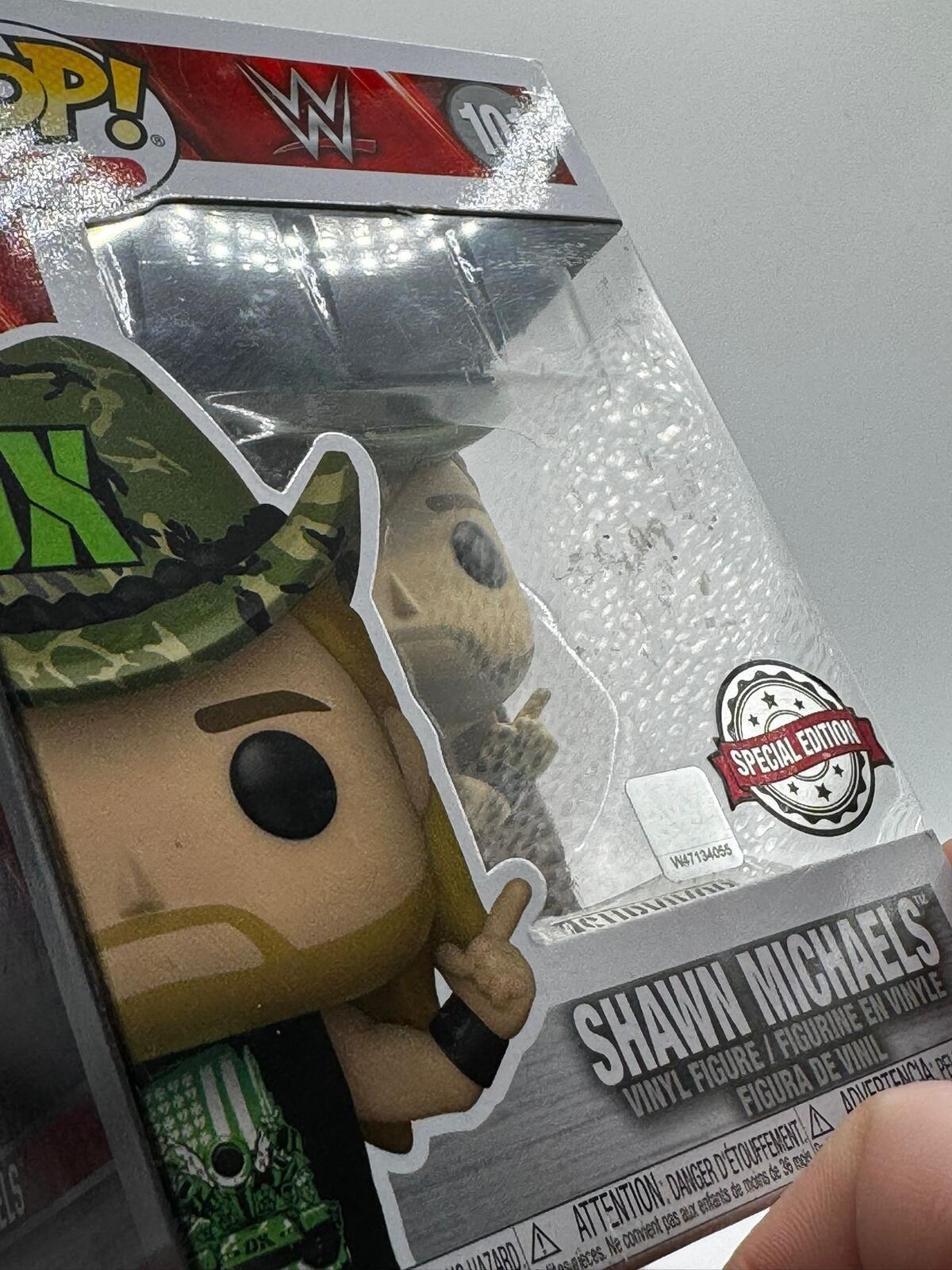 Funko Pop WWE Shawn Michaels Special Edition Vinyl Figure #101