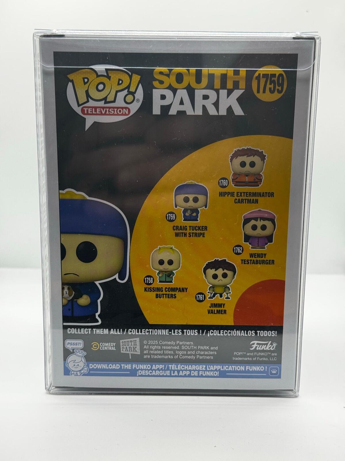 Funko Pop Television South Park Craig Tucker with Stripe #1759