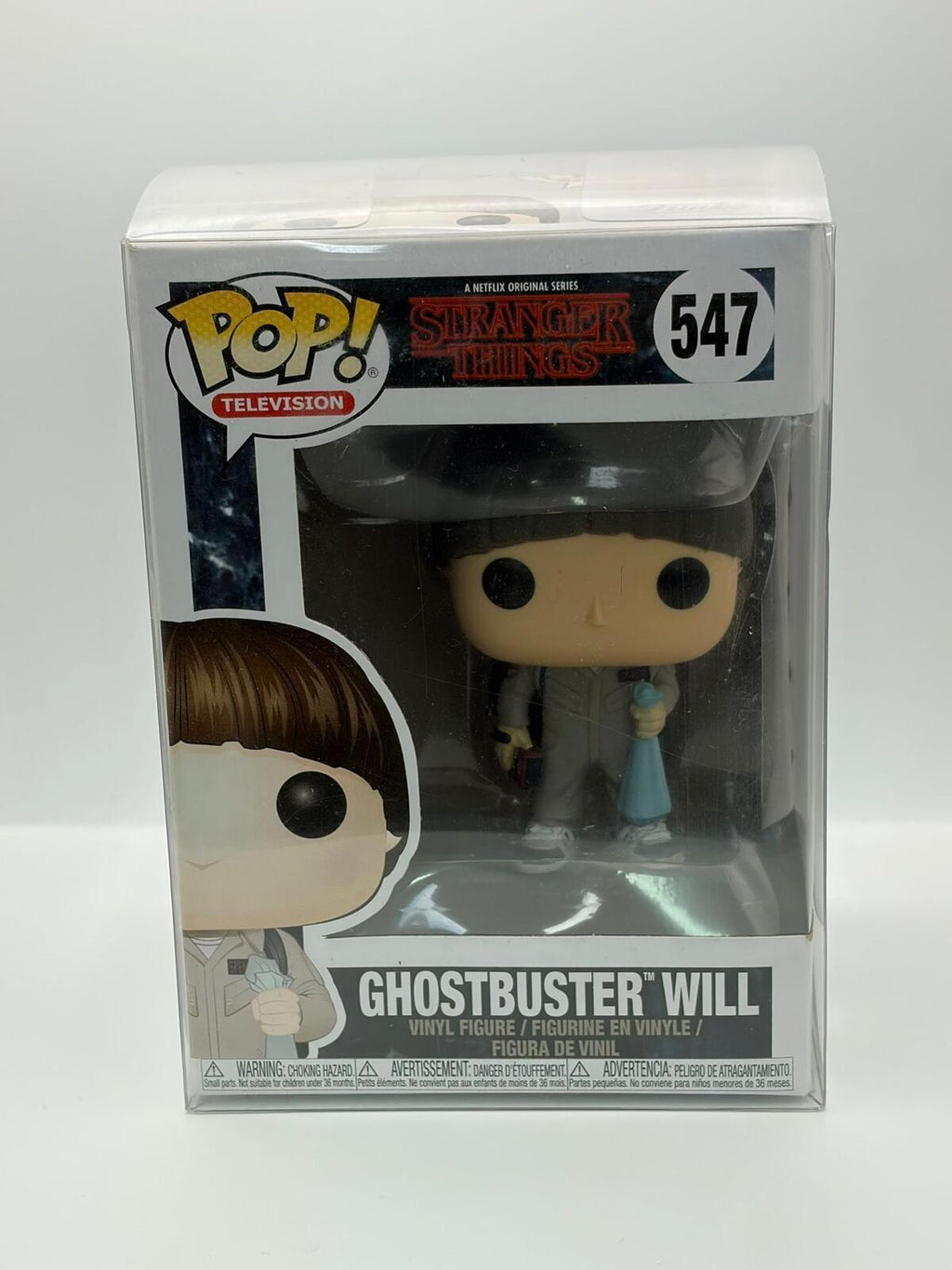 Funko Pop! Television Stranger Things Ghostbuster Will Vinyl Figure 547