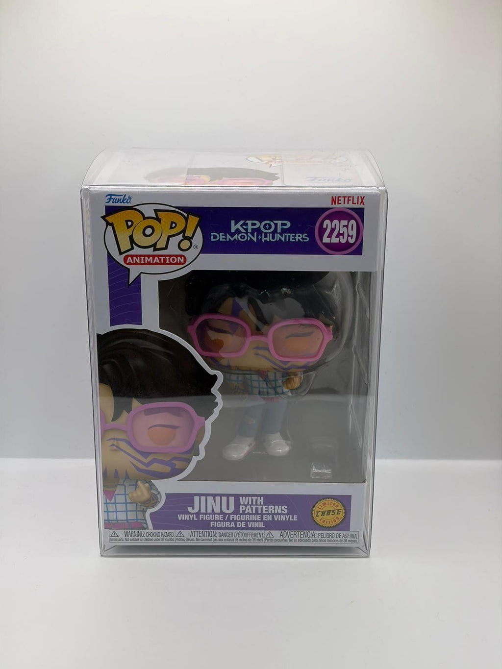 Funko Pop Animation KPOP Demon Hunters Jinu with Patterns #2259