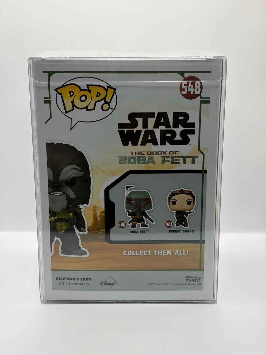 Funko Pop Star Wars Krrsantan #548 Flocked Limited Edition