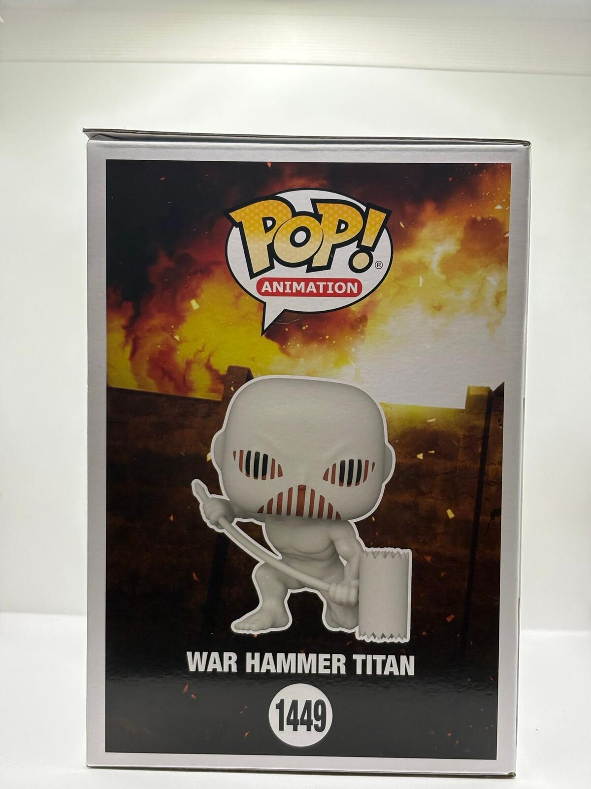 Funko Pop! Animation War Hammer Titan Vinyl Figure 1449