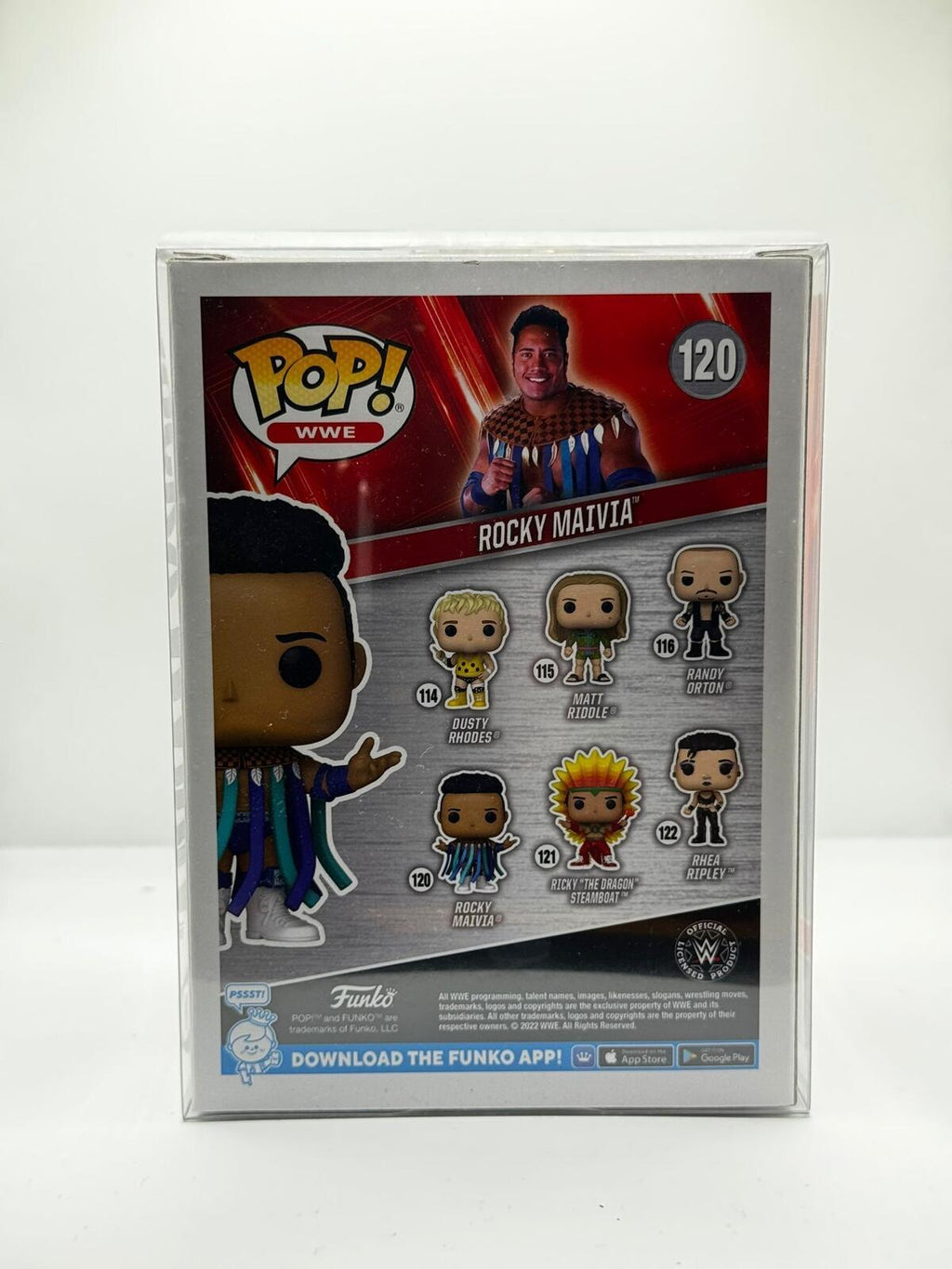 Funko Pop WWE Rocky Maivia Vinyl Figure #120