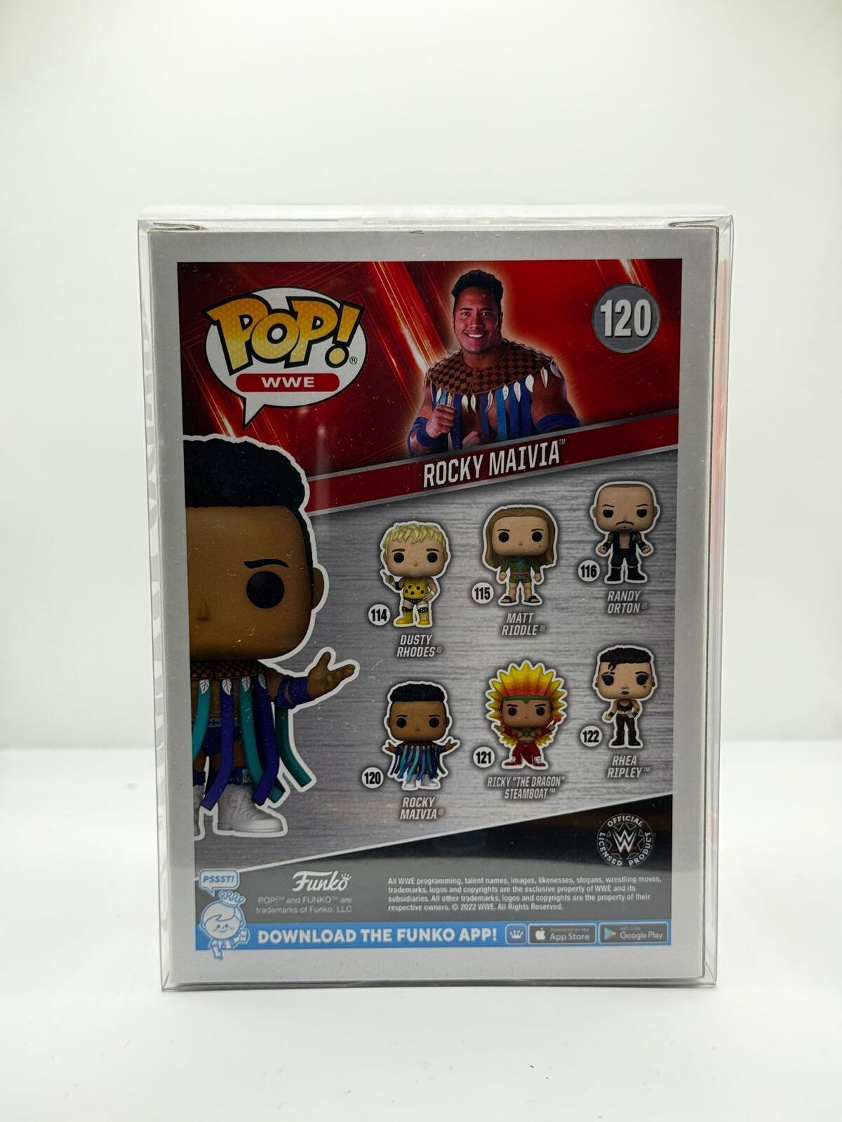 Funko Pop WWE Rocky Maivia Vinyl Figure #120
