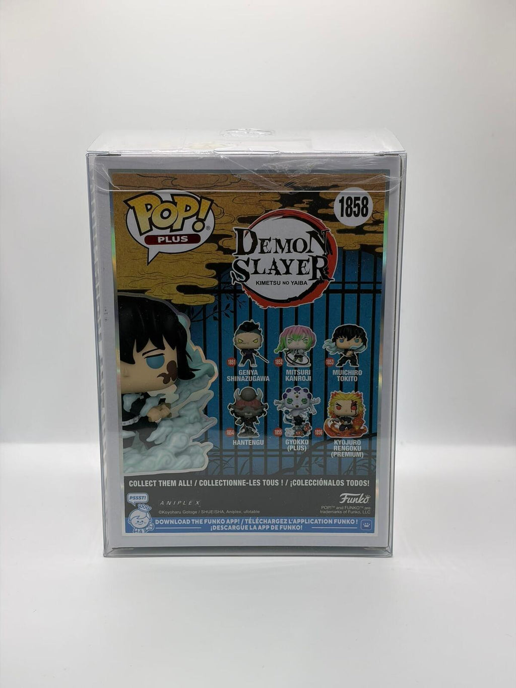 Funko Pop! Plus Demon Slayer Muichiro Tokito Exclusive Vinyl Figure 1858