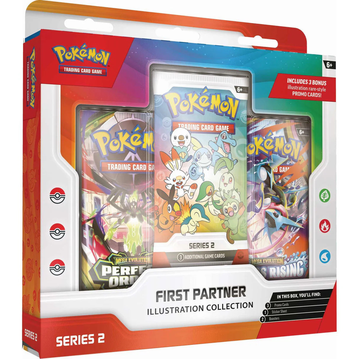 Pokemon Trading Card Game Series 2 First Partner Illustration Collection