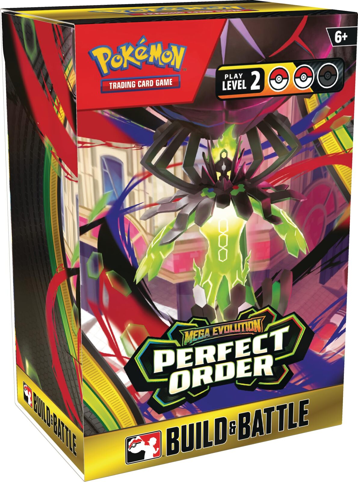 Pokémon Trading Card Game Mega Evolution Perfect Order Build & Battle Deck Play Level 2