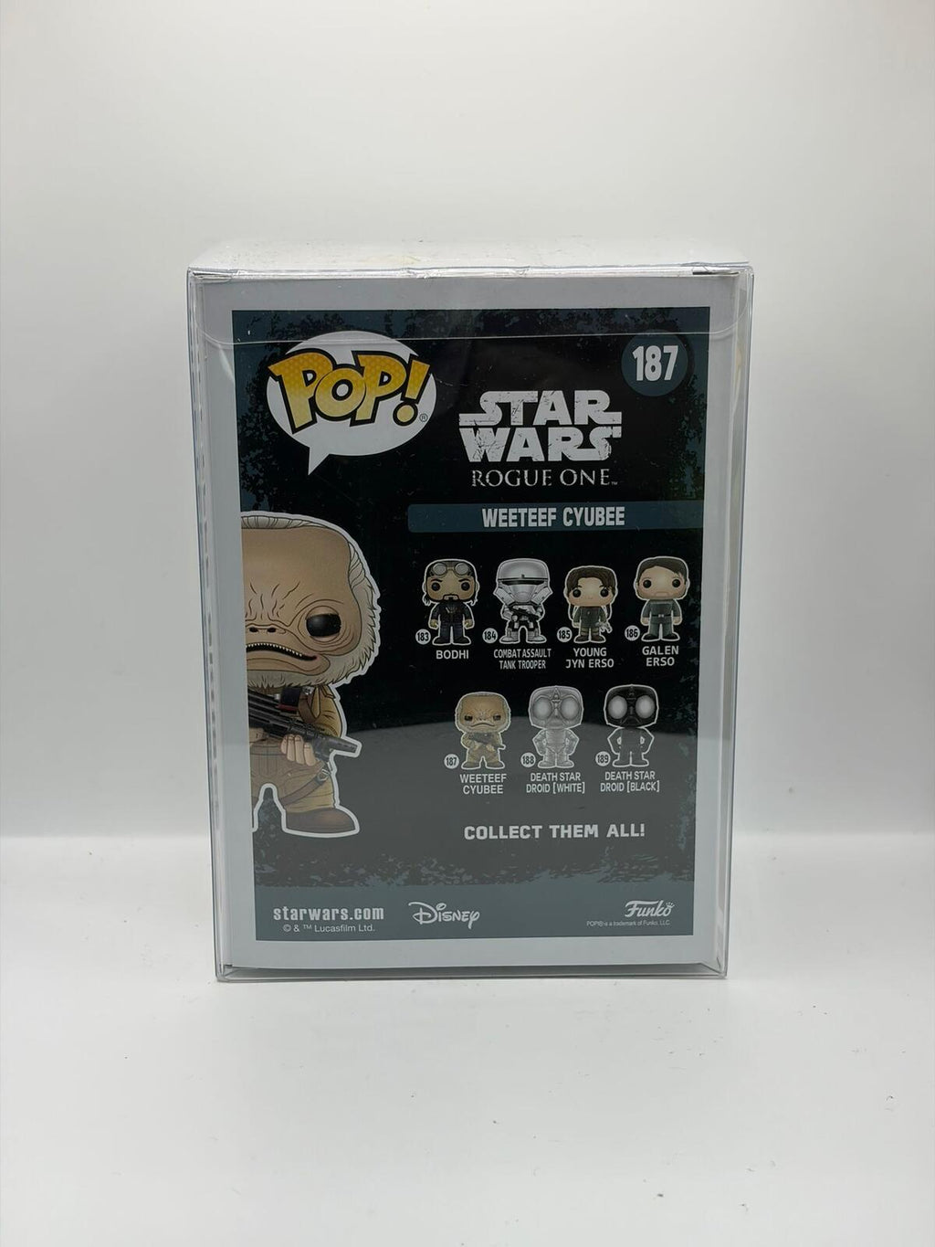 Funko Pop! Star Wars Rogue One Weeteef Cyubee #187