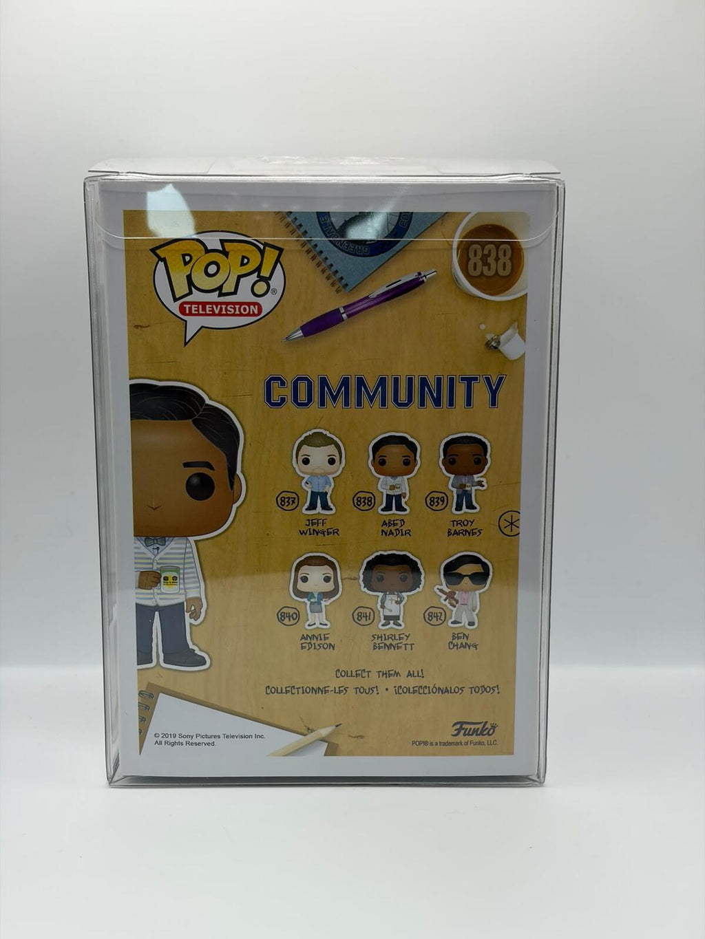 Funko Pop! Television Community Abed Nadir #838