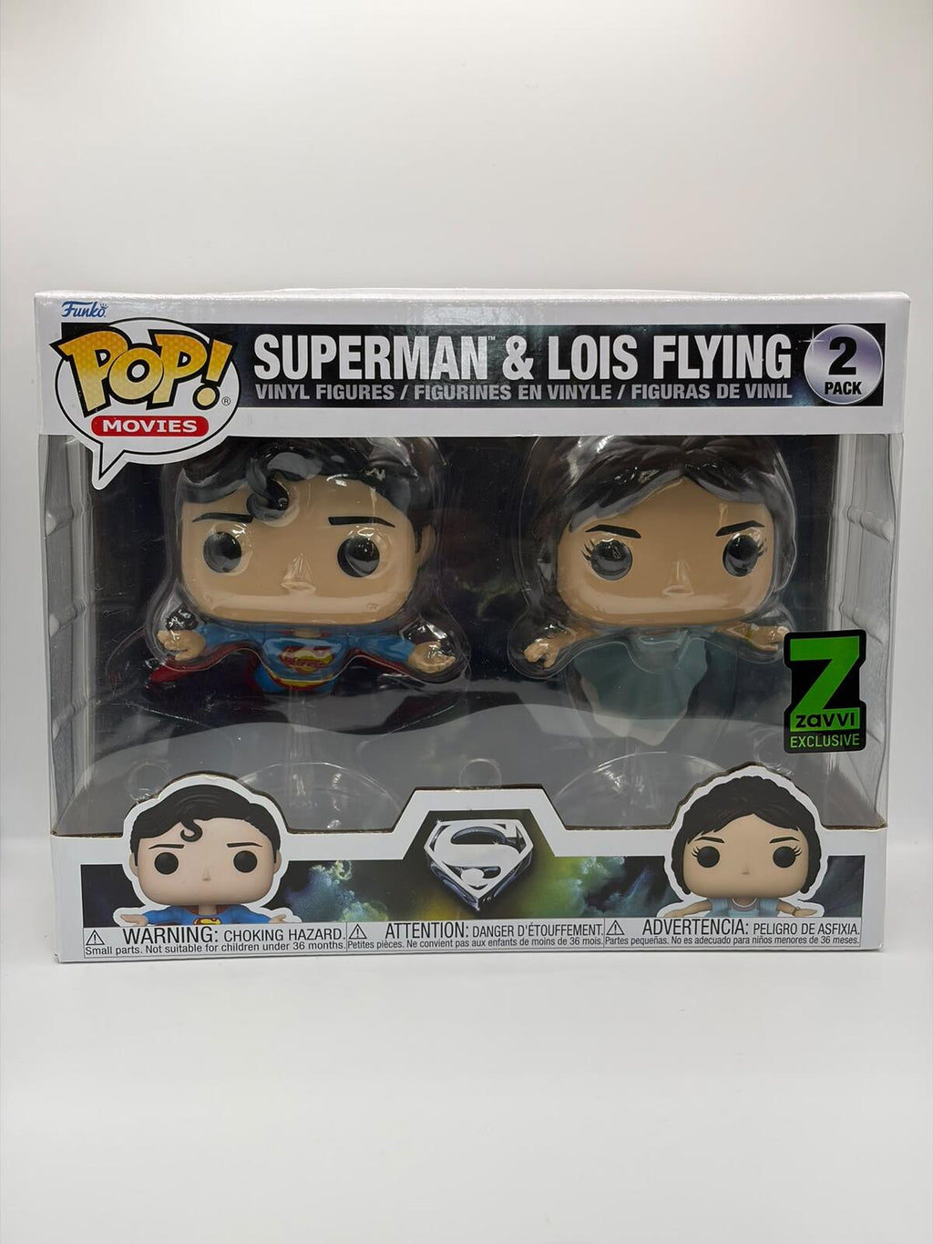 Funko Pop! Movies Superman & Lois Flying 2-Pack – Zavvi Exclusive