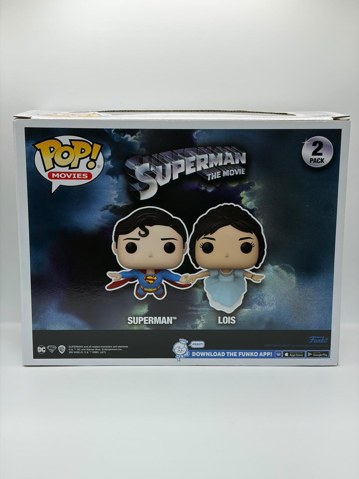 Funko Pop! Movies Superman & Lois Flying 2-Pack – Zavvi Exclusive