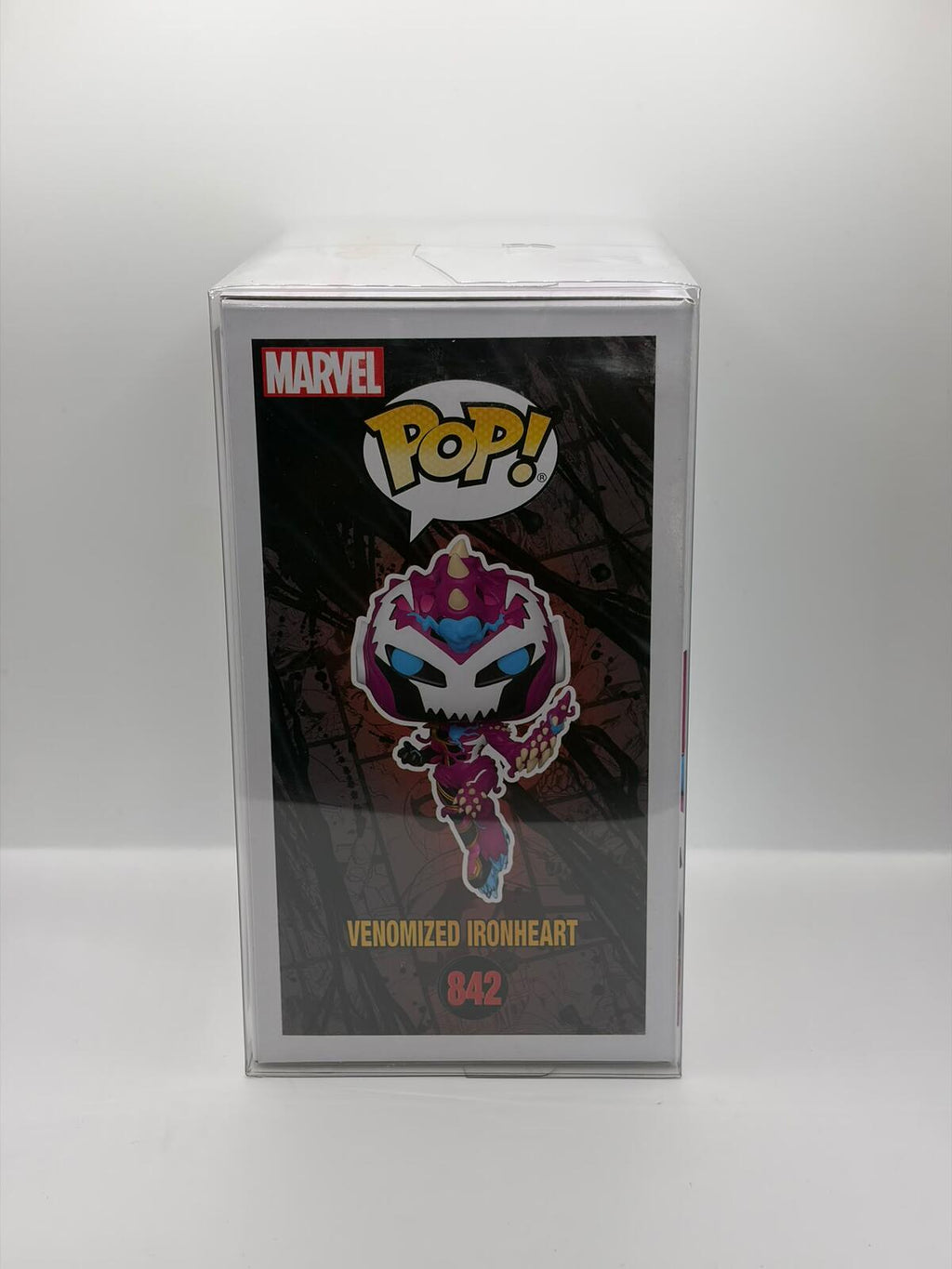 Funko Pop! Marvel Venomized Ironheart #842 Glow in the Dark