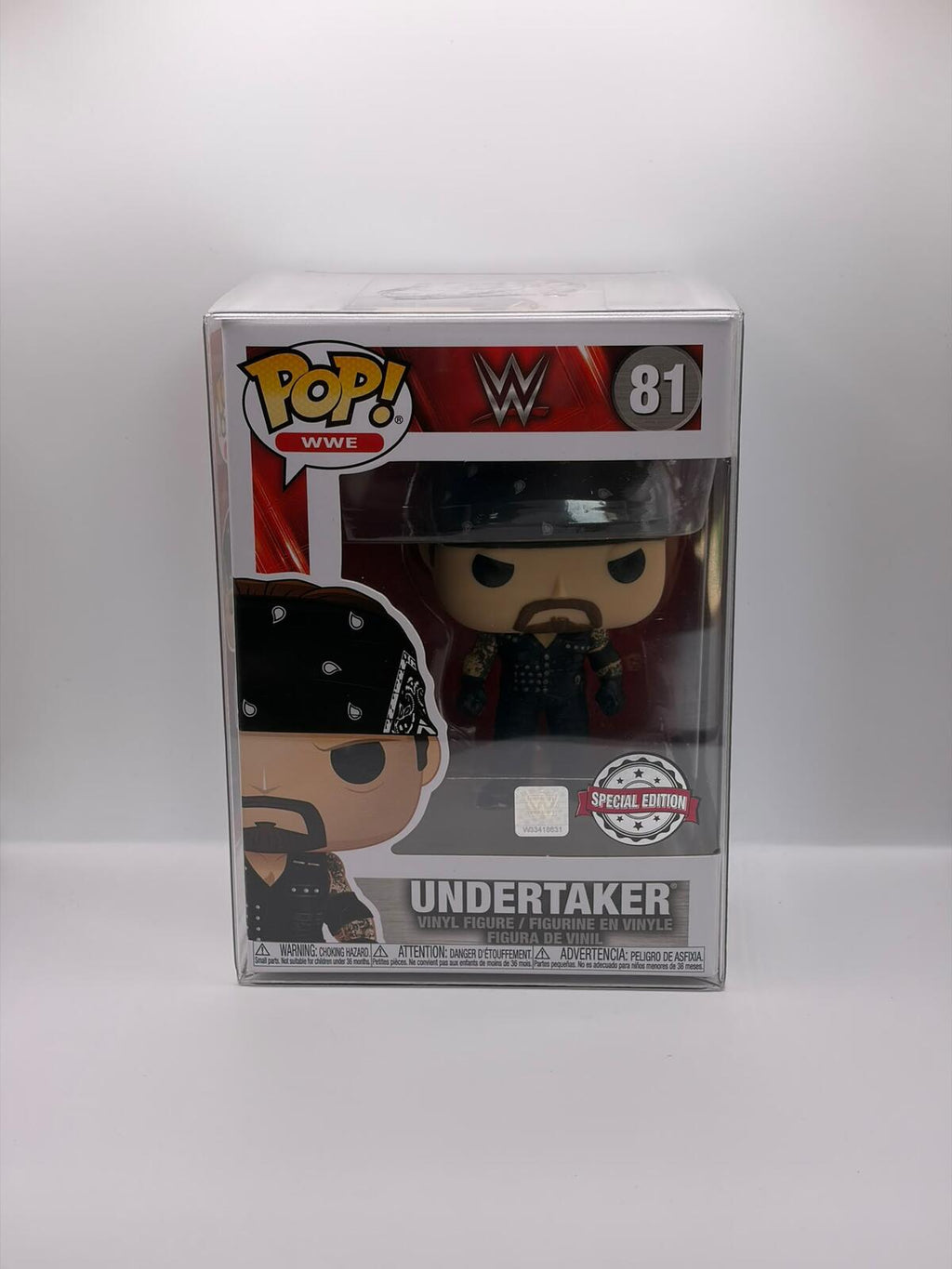 Funko Pop WWE Undertaker Special Edition Vinyl Figure #81