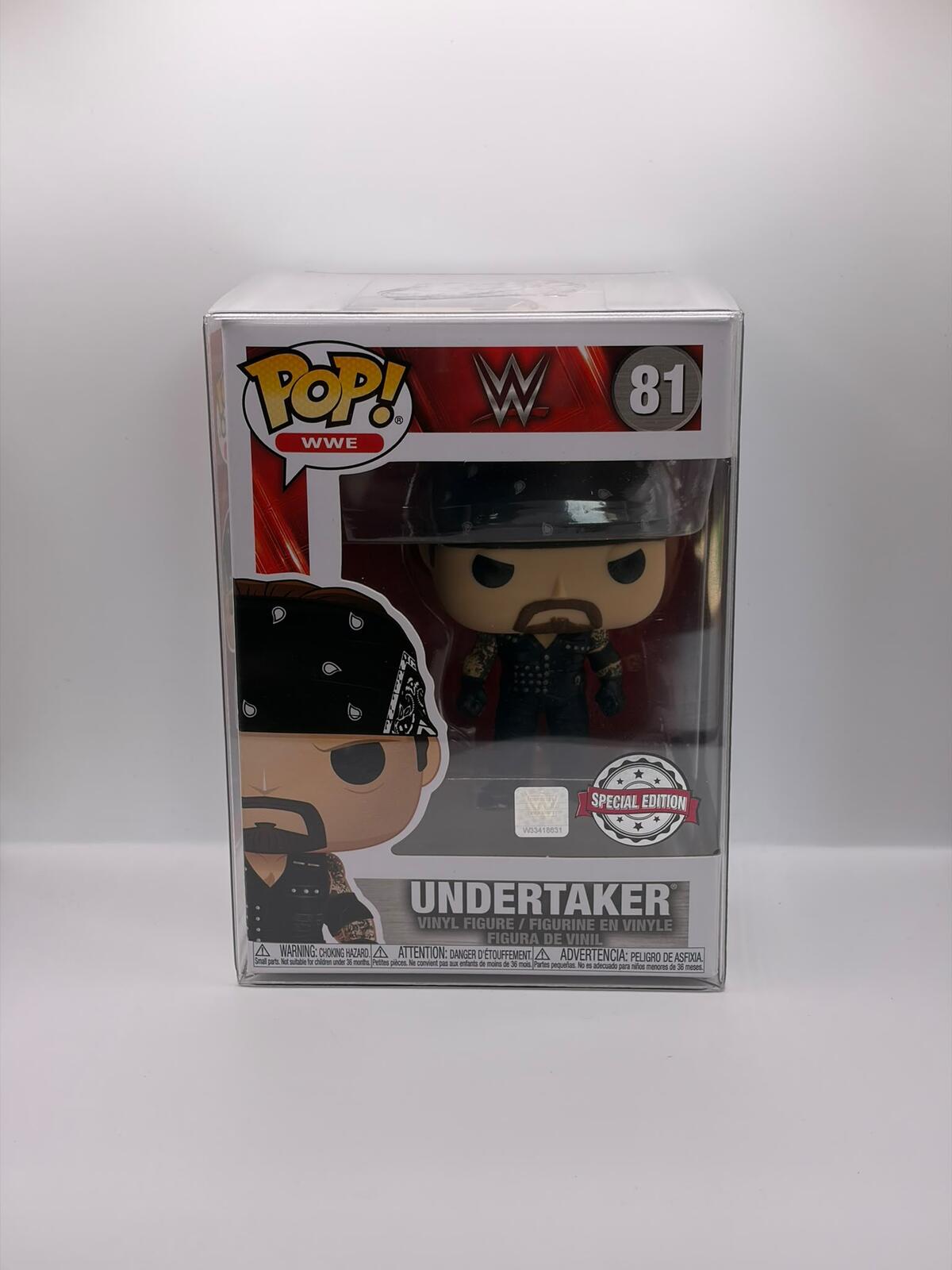 Funko Pop WWE Undertaker Special Edition Vinyl Figure #81