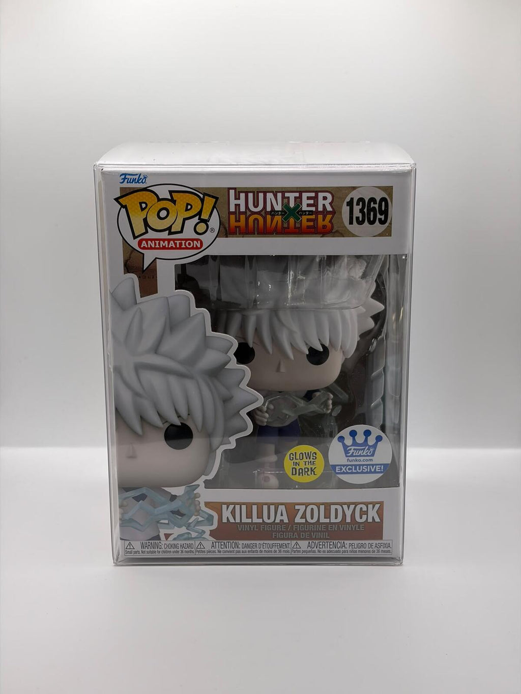 Funko Pop Animation Killua Zoldyck Glow in the Dark #1369