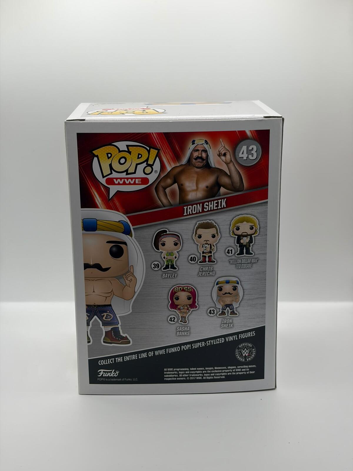 Funko Pop WWE Iron Sheik Vinyl Figure #43