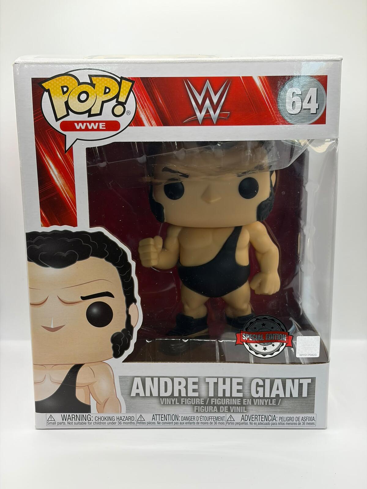 Funko Pop WWE Andre the Giant Vinyl Figure #64 Special Edition