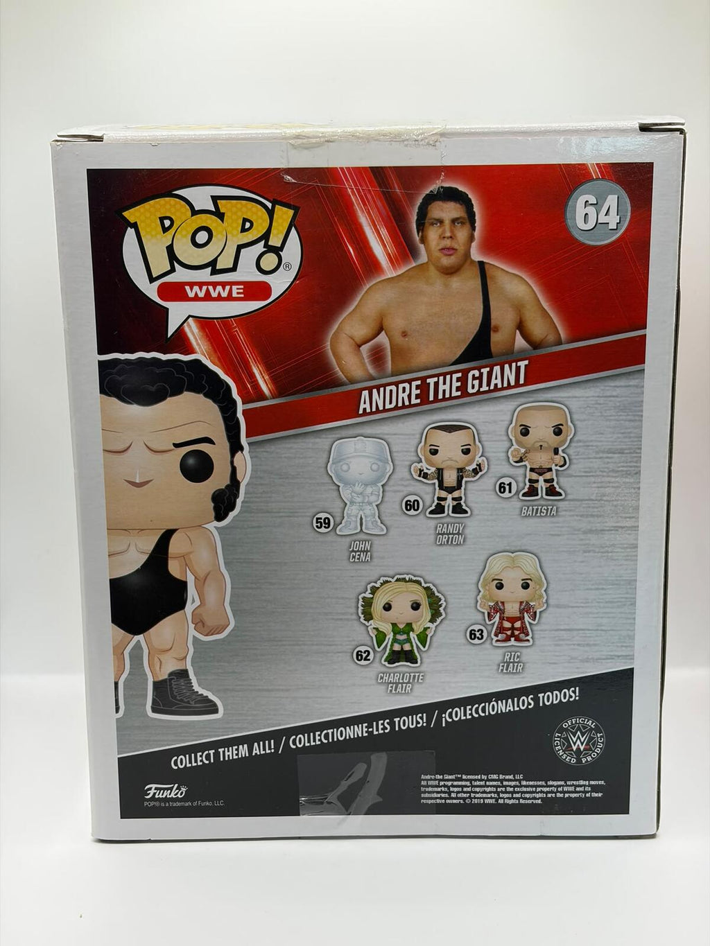 Funko Pop WWE Andre the Giant Vinyl Figure #64 Special Edition