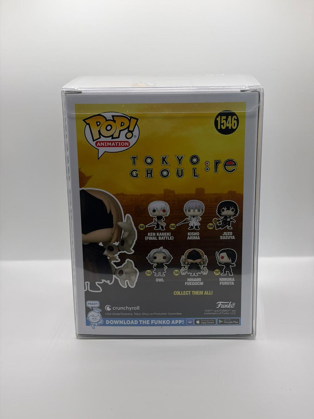 Funko Pop Animation Tokyo Ghoul:re Hinami Fueguchi #1546 Vinyl Figure