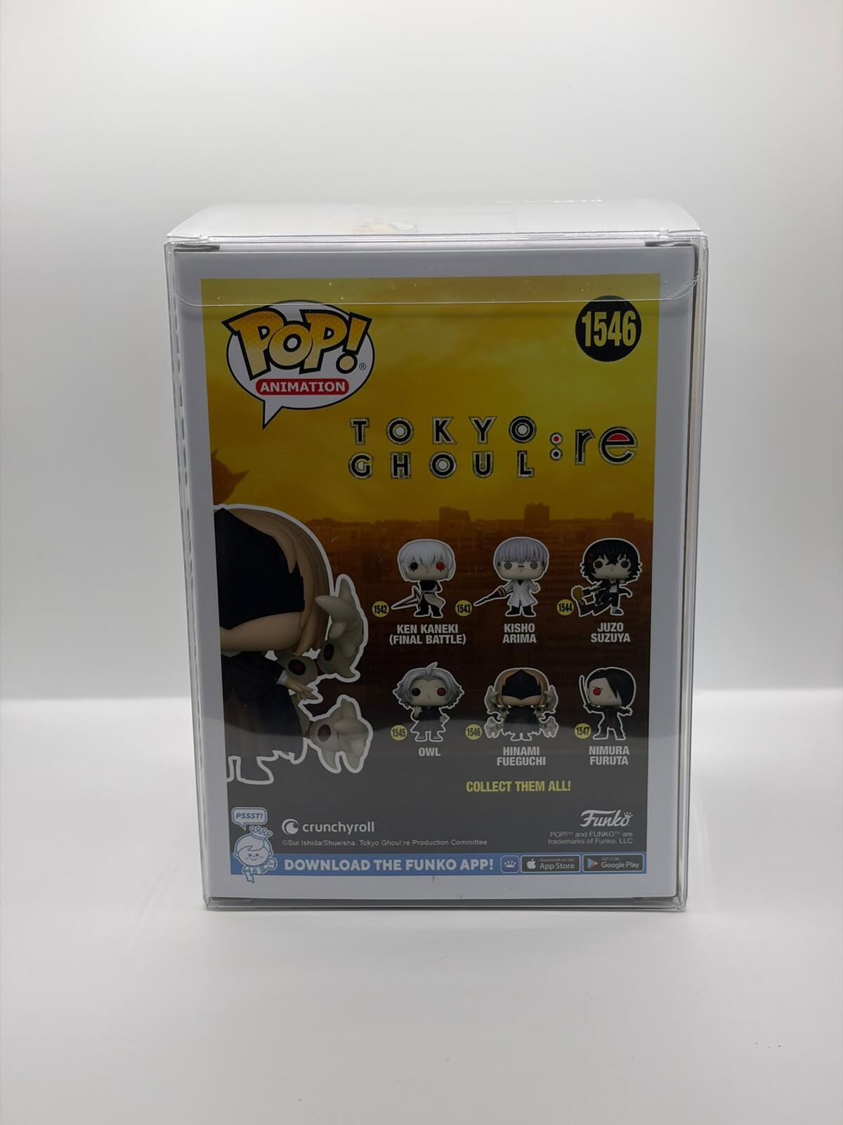 Funko Pop Animation Tokyo Ghoul:re Hinami Fueguchi #1546 Vinyl Figure