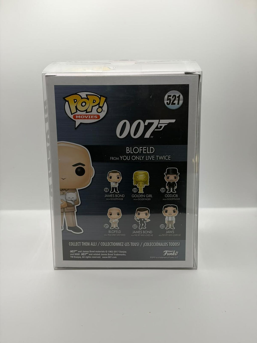 Funko Pop! Movies 007 Blofeld Vinyl Figure #521