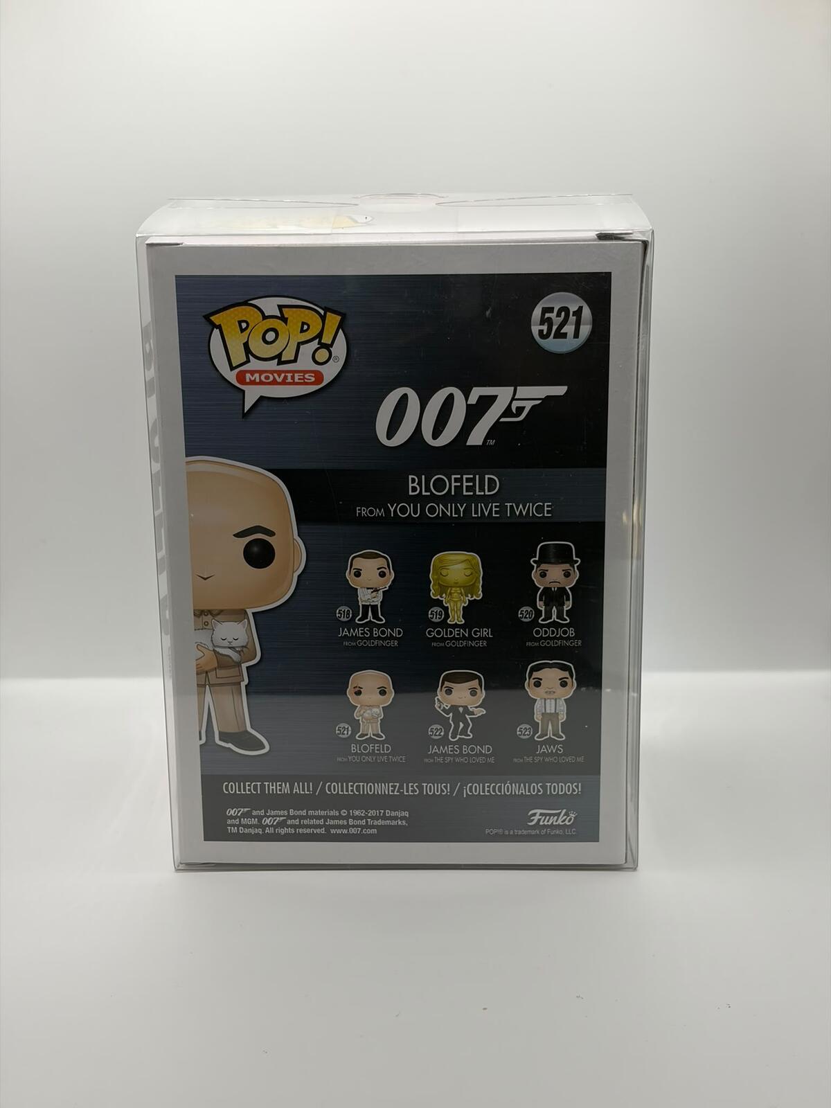 Funko Pop! Movies 007 Blofeld Vinyl Figure #521
