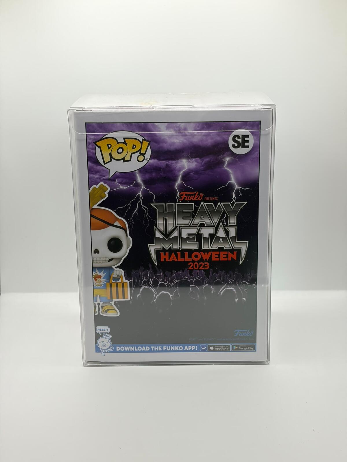 Funko Pop Freddy Bones Heavy Metal Halloween 2023 Limited Edition