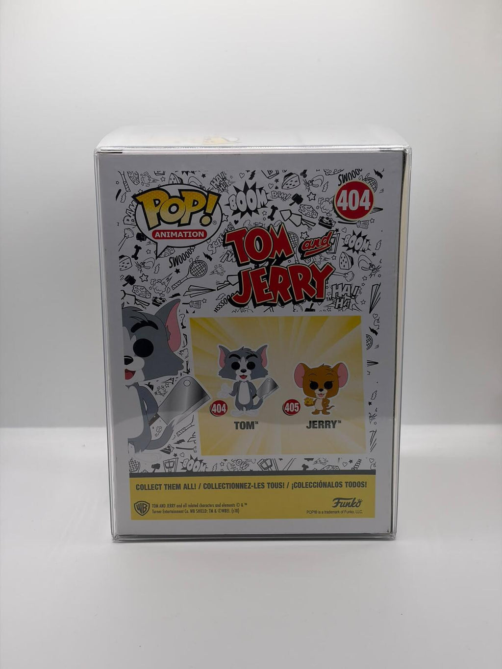 Funko Pop! Tom and Jerry Tom #404 – Animation Vinyl Figure