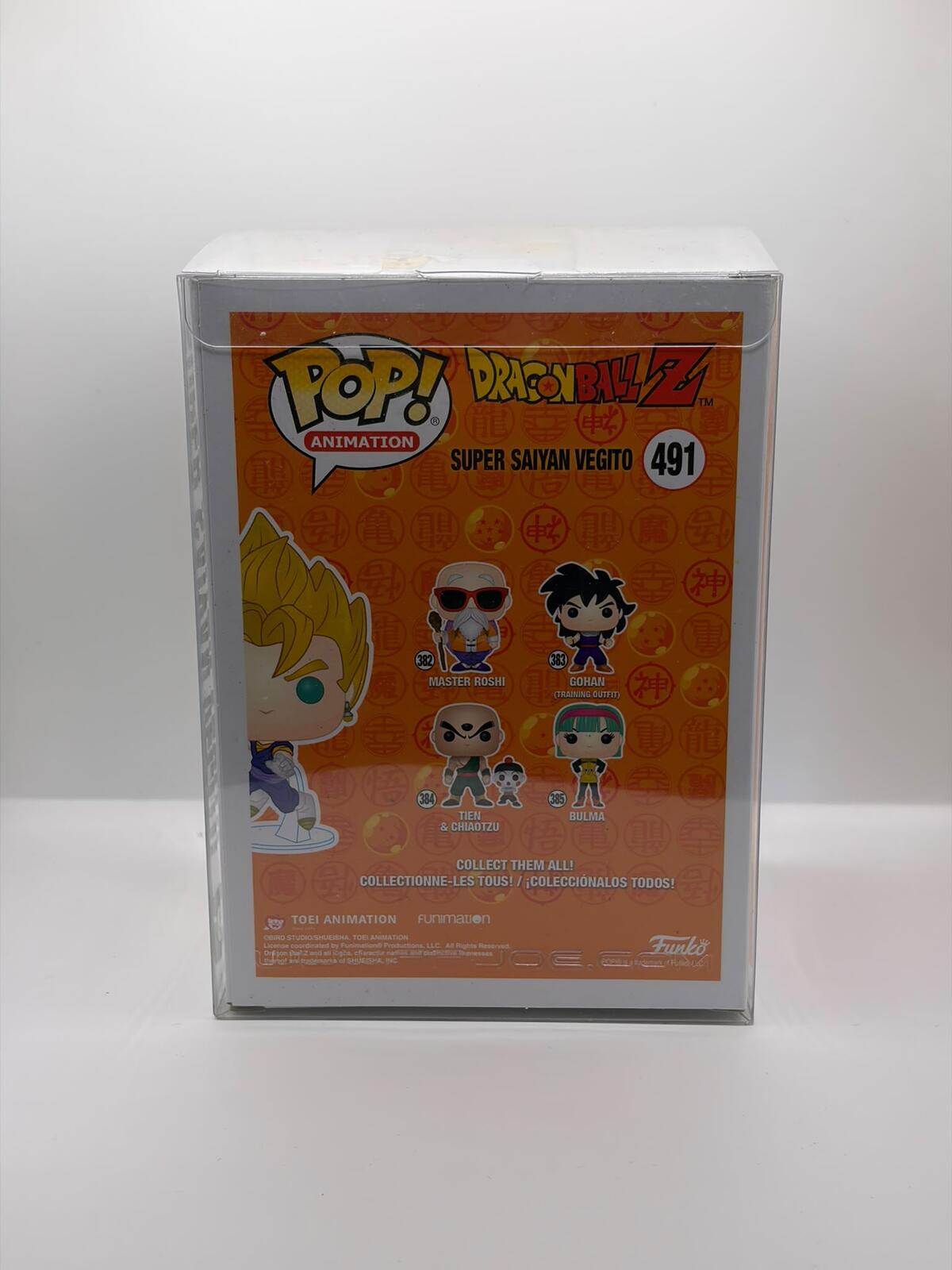 Funko Pop! Dragon Ball Z Super Saiyan Vegito #491