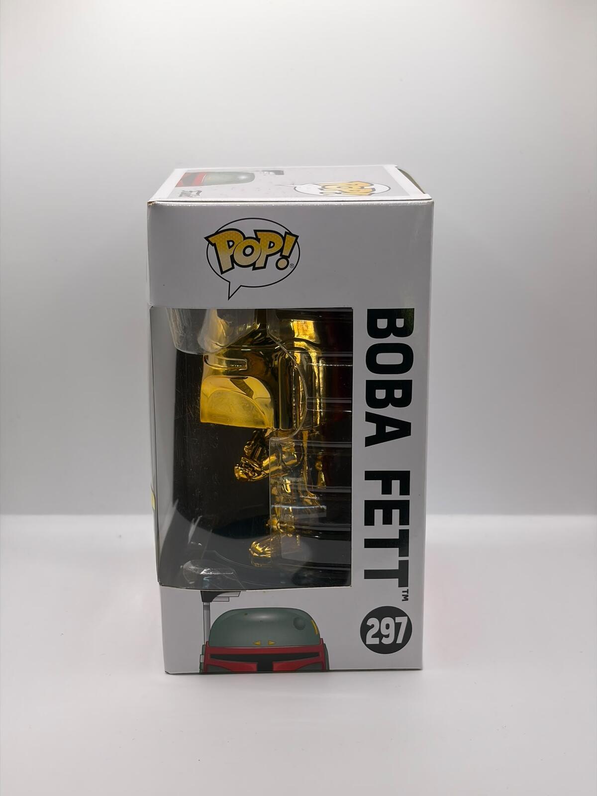 Funko Pop! Star Wars #297 – Boba Fett (Gold Chrome)