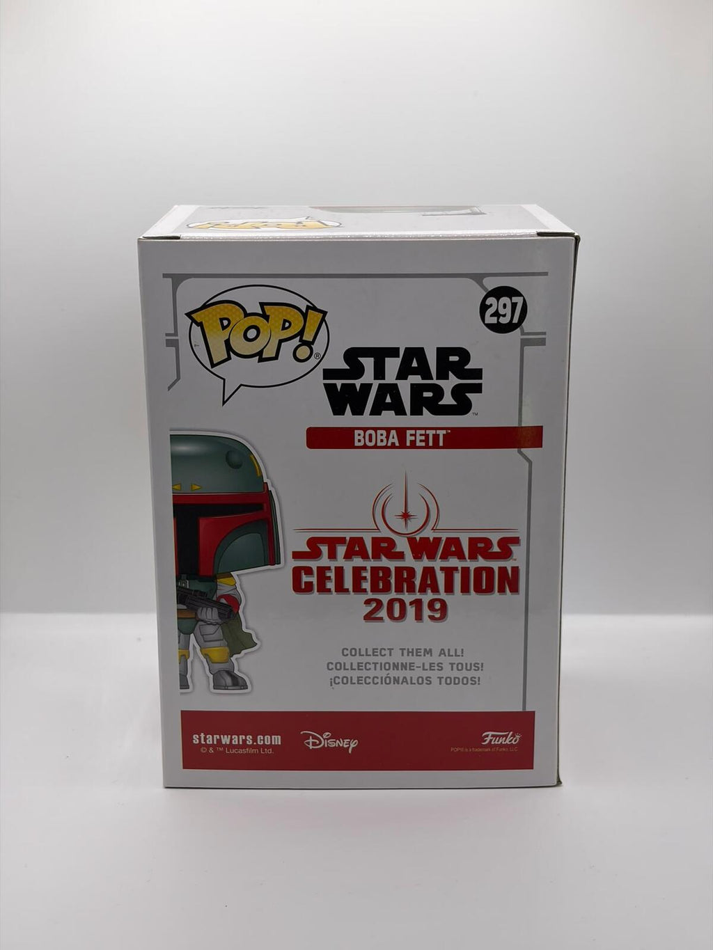 Funko Pop! Star Wars #297 – Boba Fett (Gold Chrome)