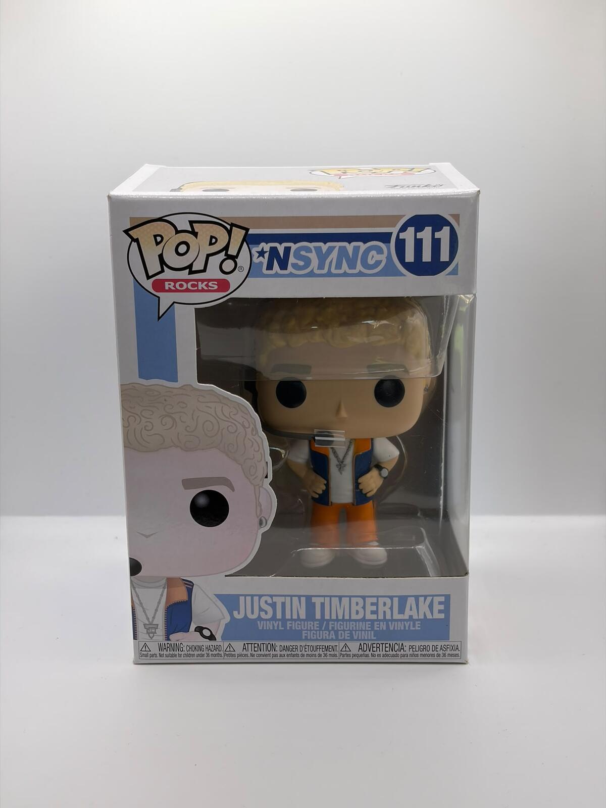 Funko Pop! Rocks *NSYNC Justin Timberlake #111