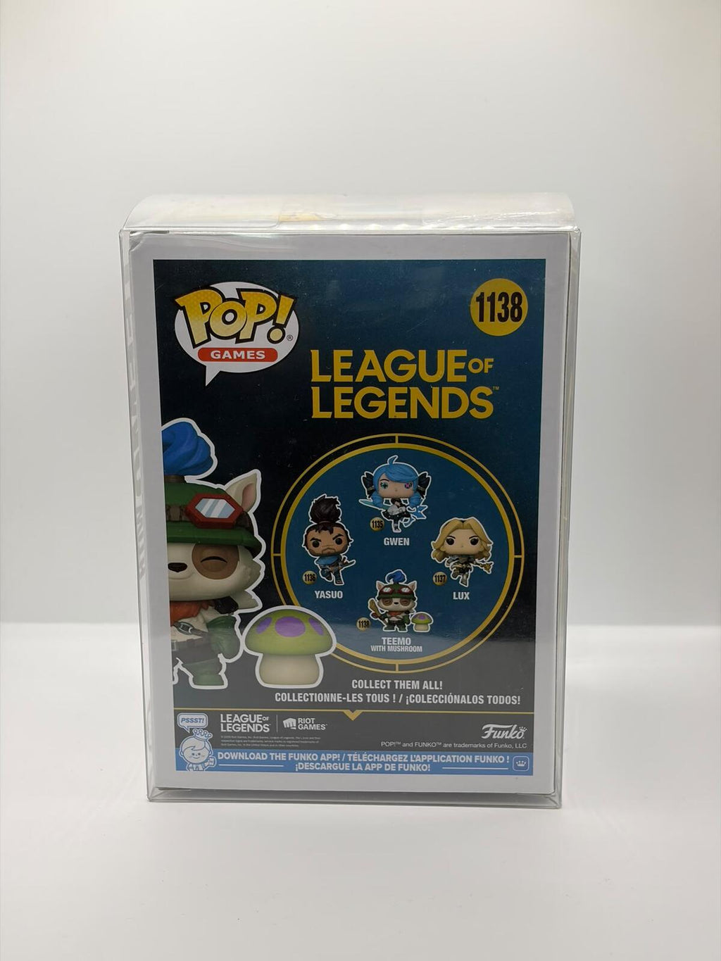 Funko Pop! Teemo with Mushroom #1138