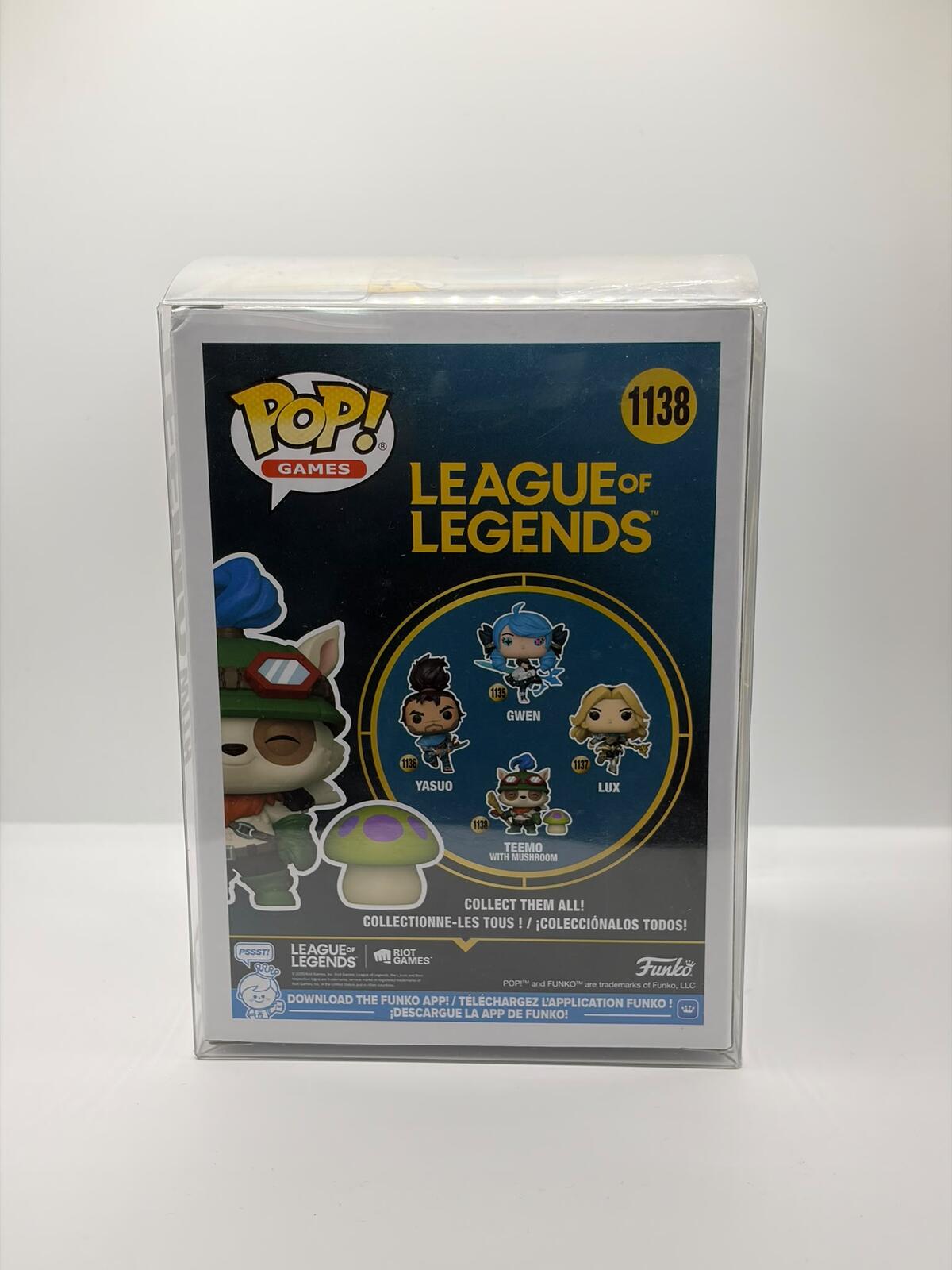 Funko Pop! Teemo with Mushroom #1138