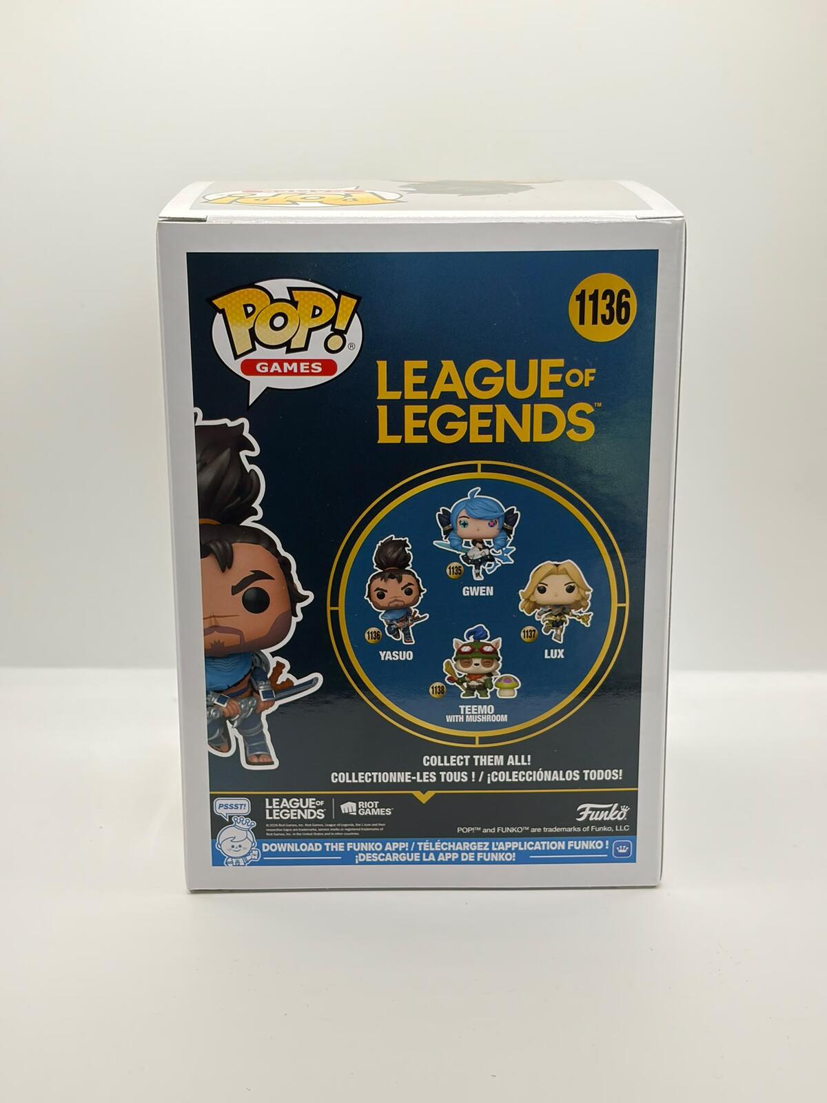 Funko Pop! Yasuo #1136