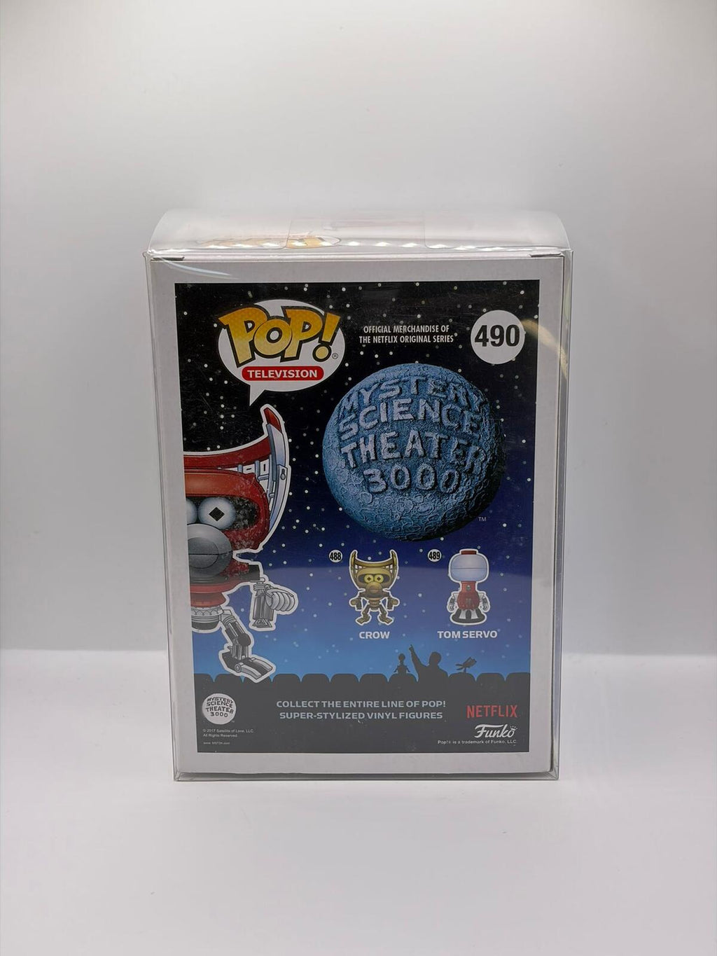 Funko POP! Television Tom Serv-Crow #490 Exclusive Mystery Science Theater 3000 Vinyl Figure