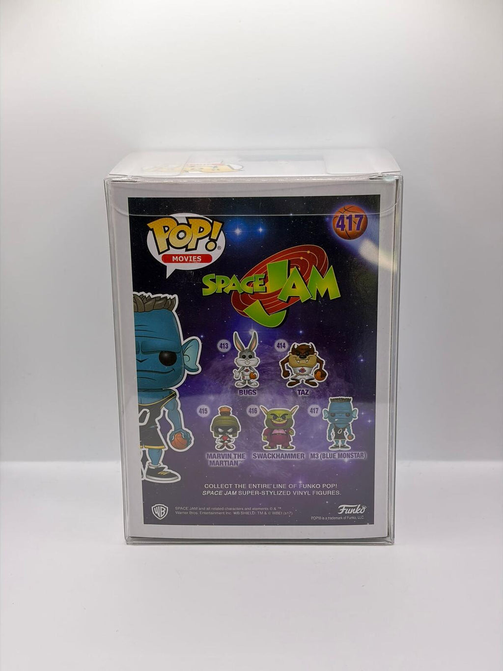 Funko Pop! Movies Space Jam M3 (Blue Monstar) Vinyl Figure #417
