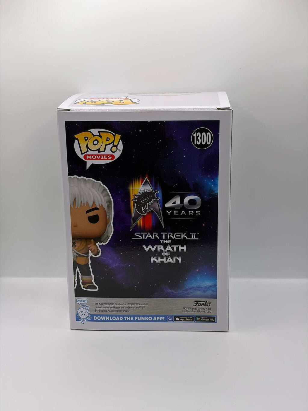 Funko Pop! Movies Star Trek II Khan Exclusive Vinyl Figure 1300