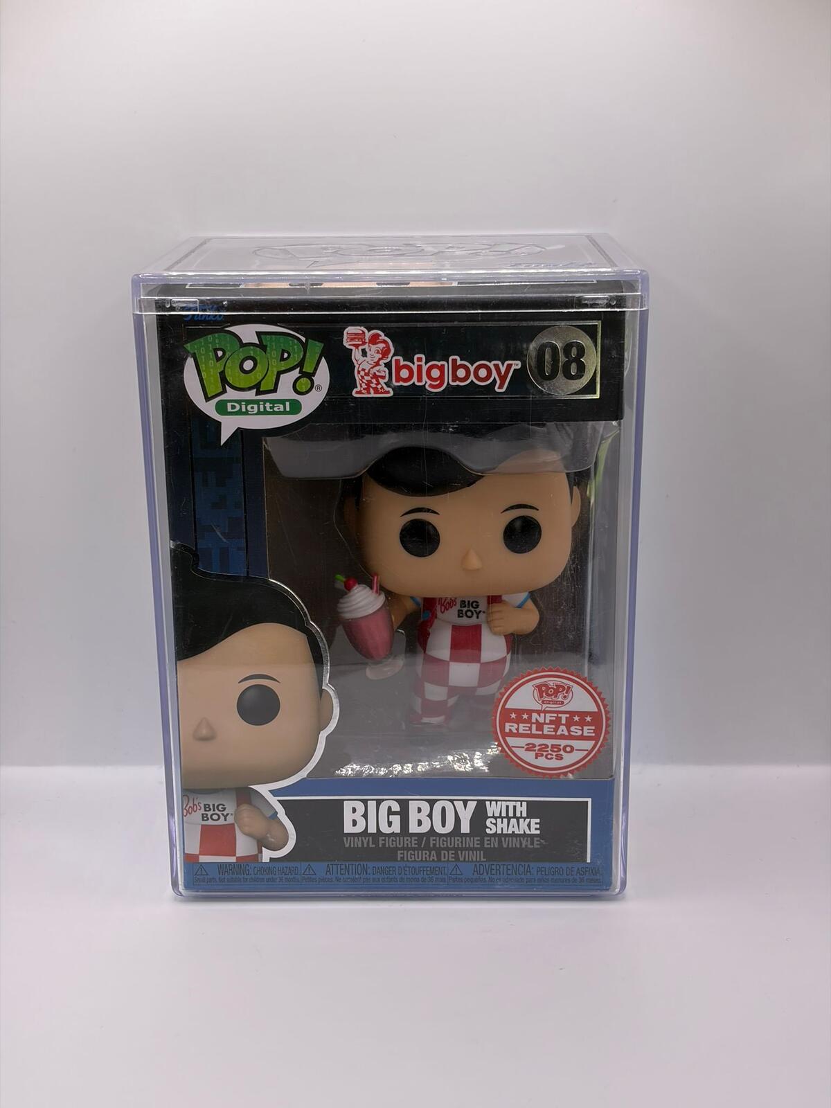 Funko Pop Digital Big Boy with Shake Vinyl Figure #08
