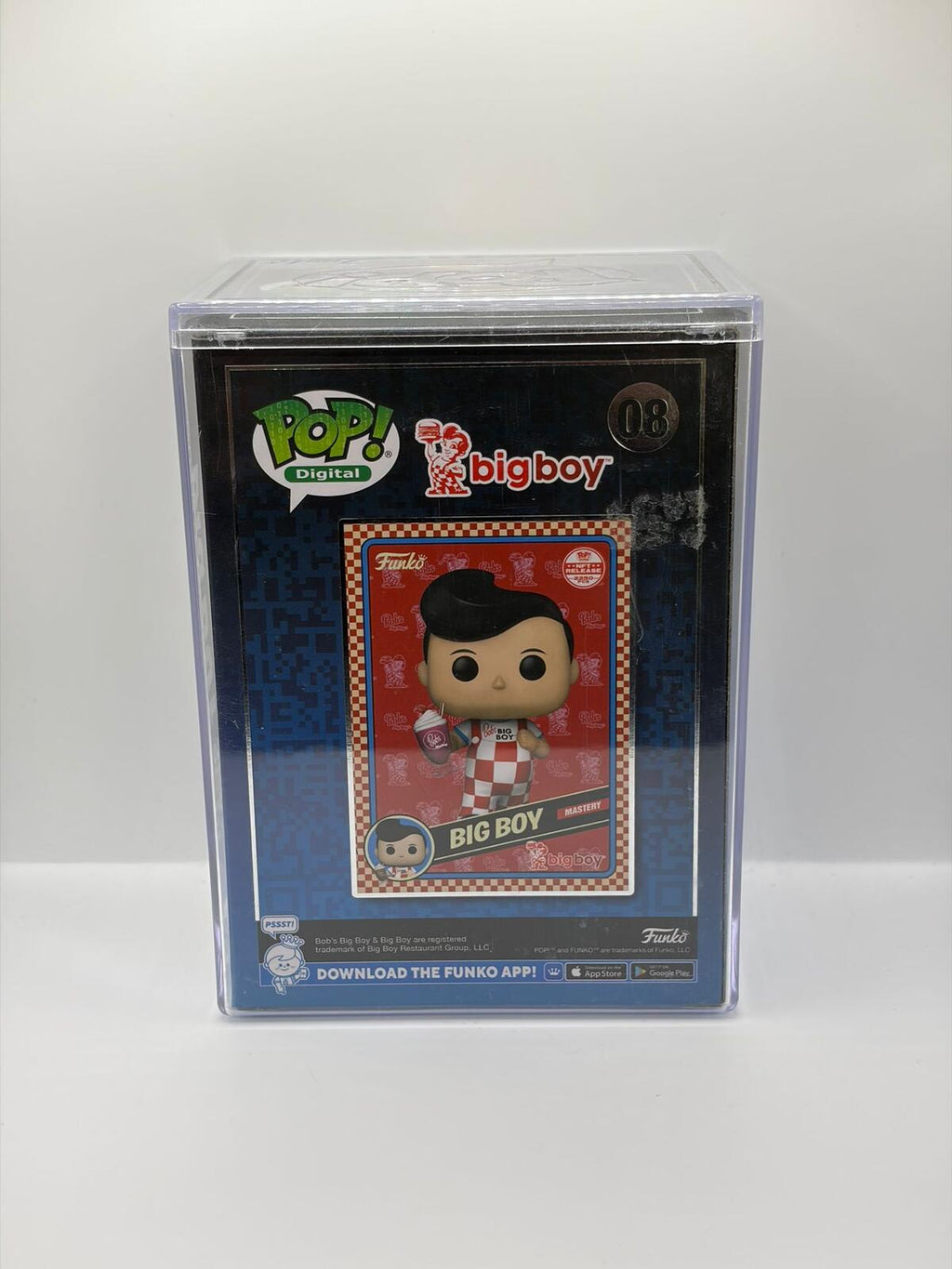 Funko Pop Digital Big Boy with Shake Vinyl Figure #08