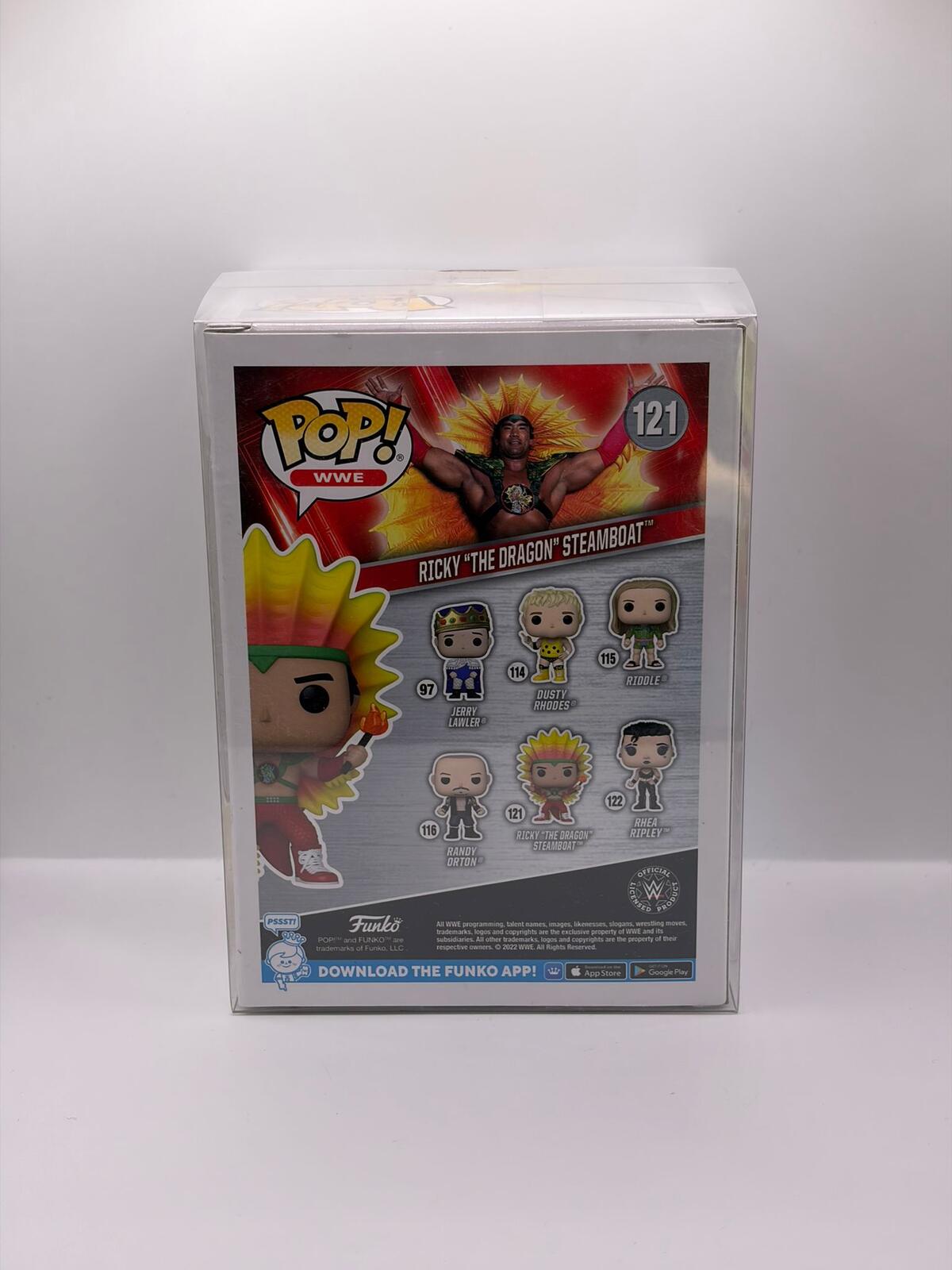 Funko Pop WWE Ricky "The Dragon" Steamboat Vinyl Figure #121