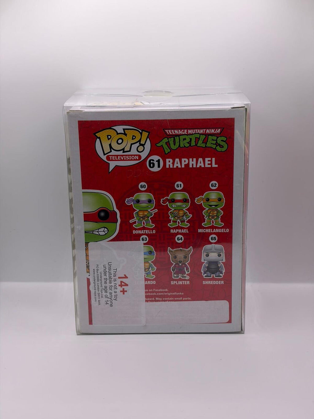 Funko Pop! Television Teenage Mutant Ninja Turtles Raphael Vinyl Figure #61